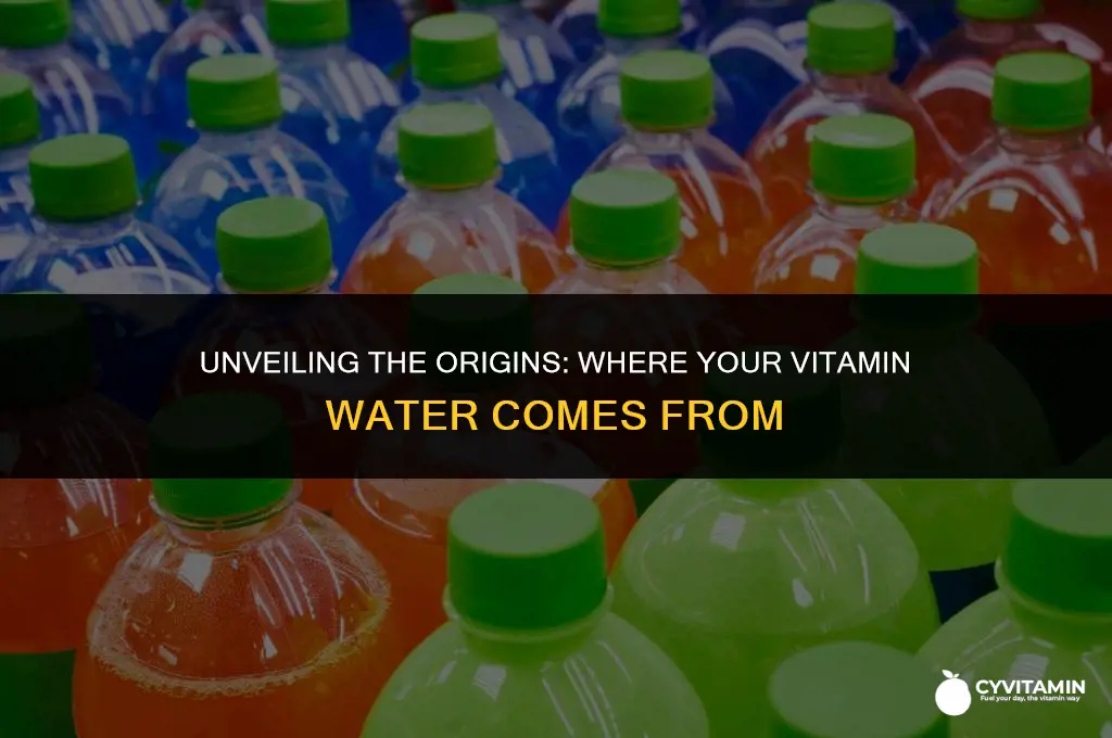 where is vitamin water made