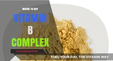 Where to Buy Vitamin B Complex: A Comprehensive Guide
