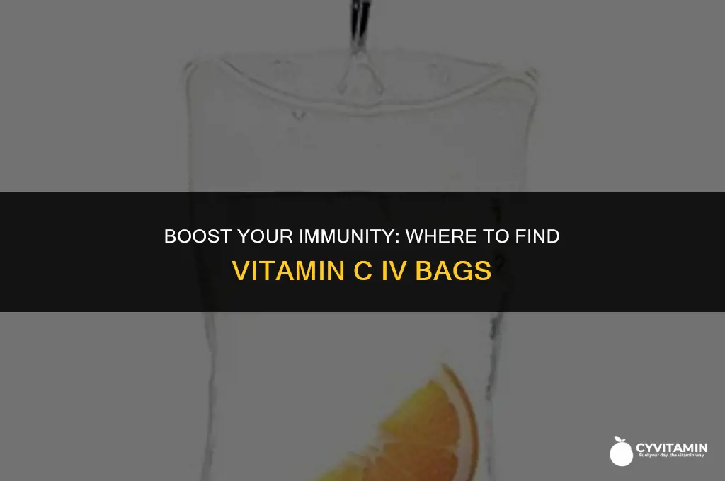 where to buy vitamin c iv bags