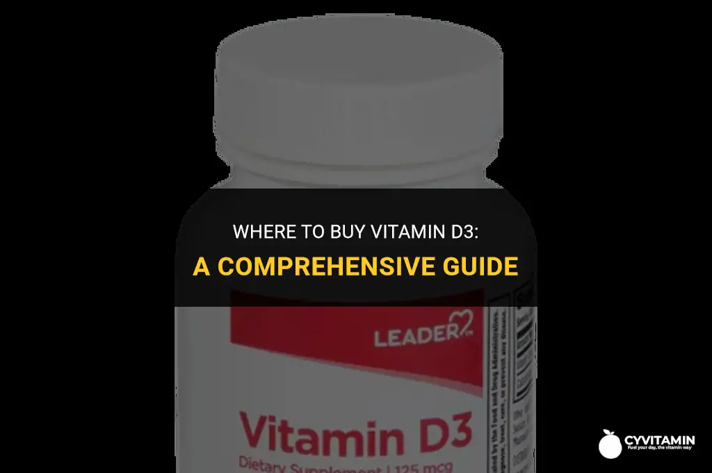 where to buy vitamin d3