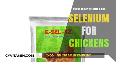 Where to Buy Vitamin E and Selenium for Chickens