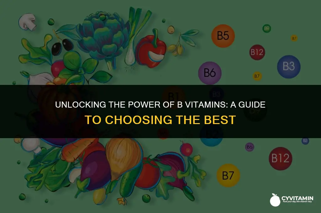 which b complex vitamin is best