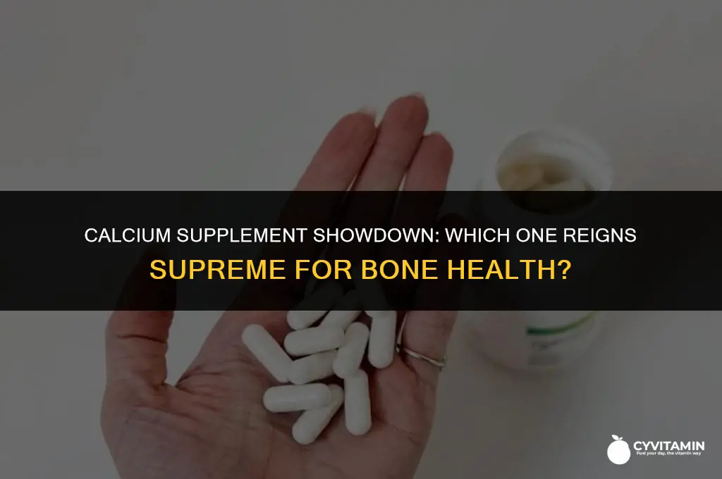 which calcium supplement is better