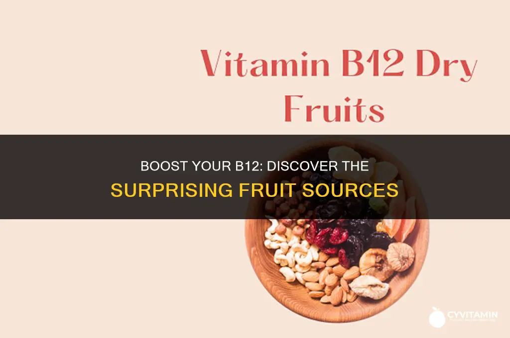 which fruit contains vitamin b12