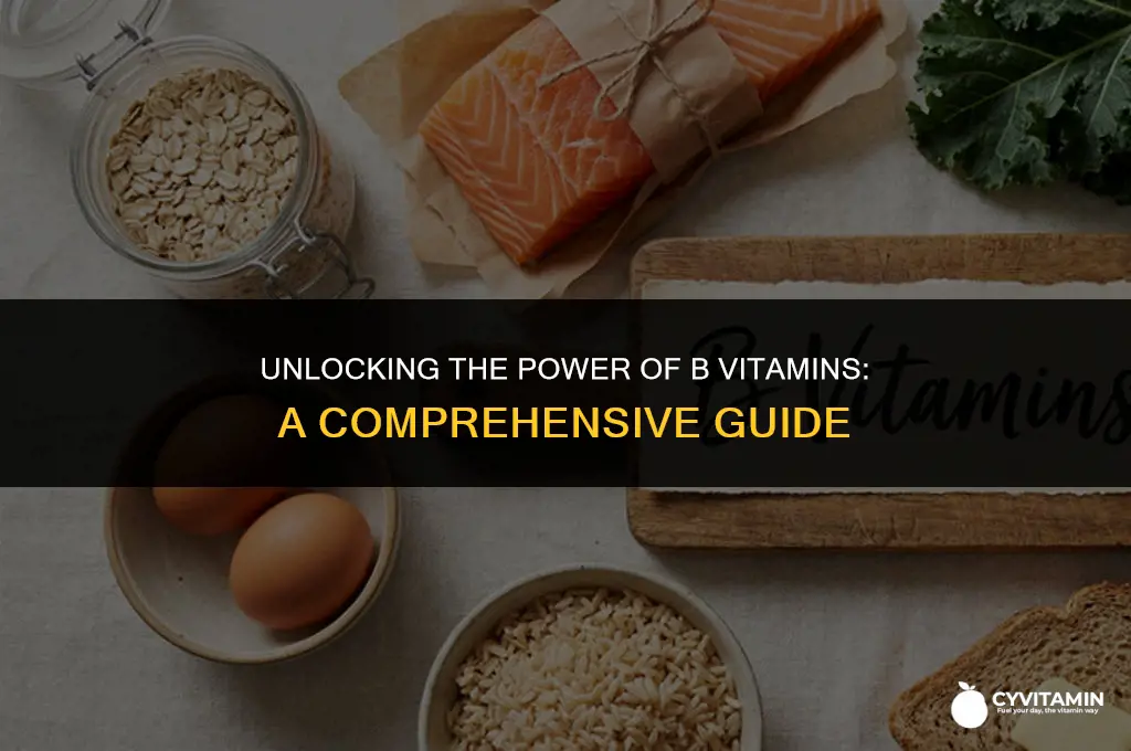 which of the following is true for all b vitamins