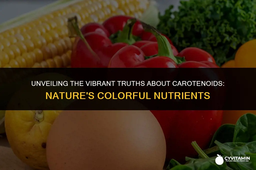 which of the following is true of carotenoids