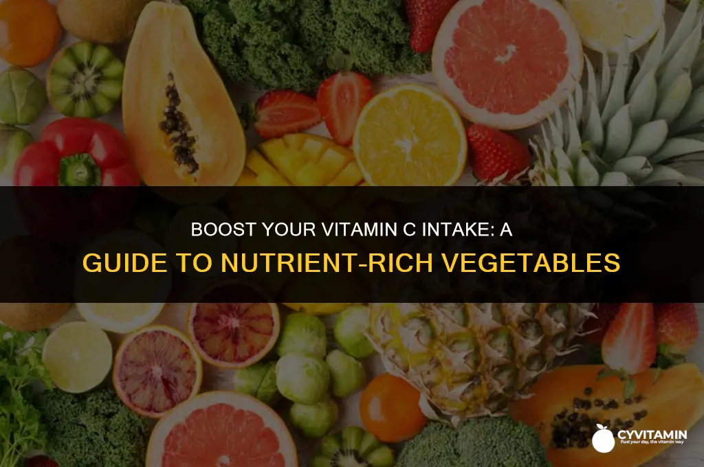 which vegetables contain vitamin c