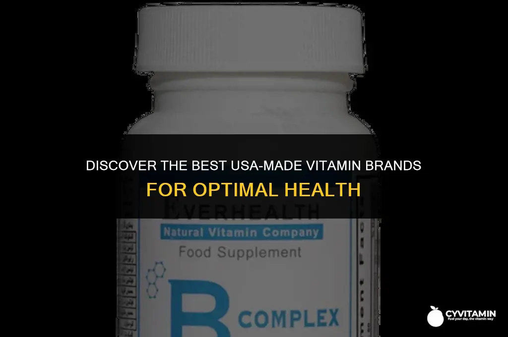 which vitamin brands are made in the usa