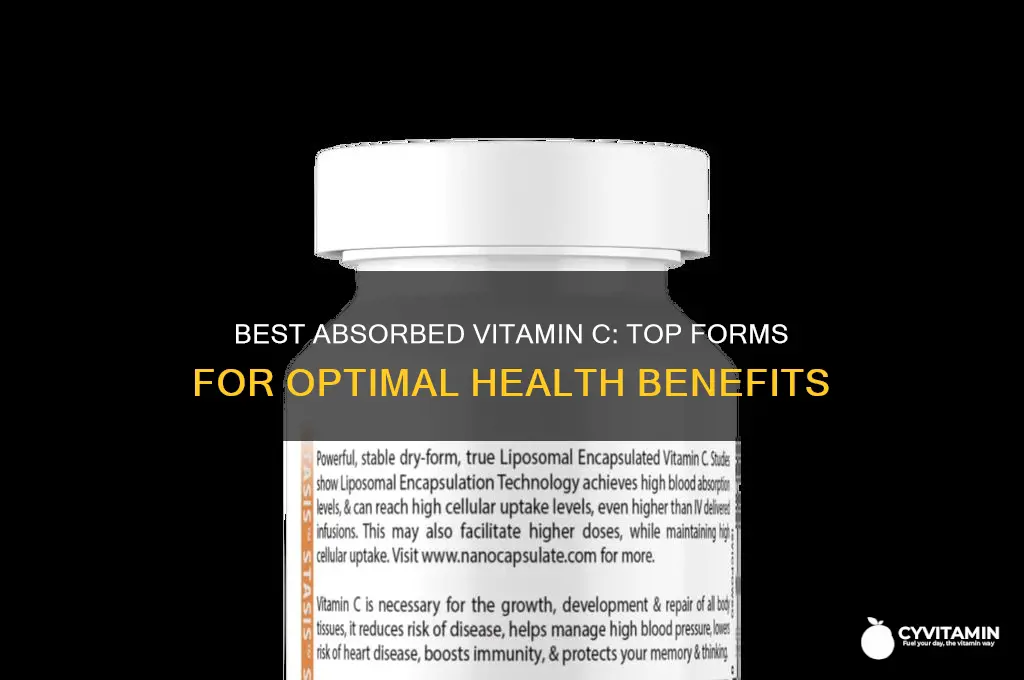 which vitamin c is best absorbed
