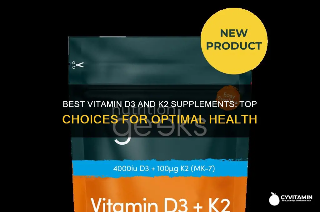 which vitamin d3 and k2 is best