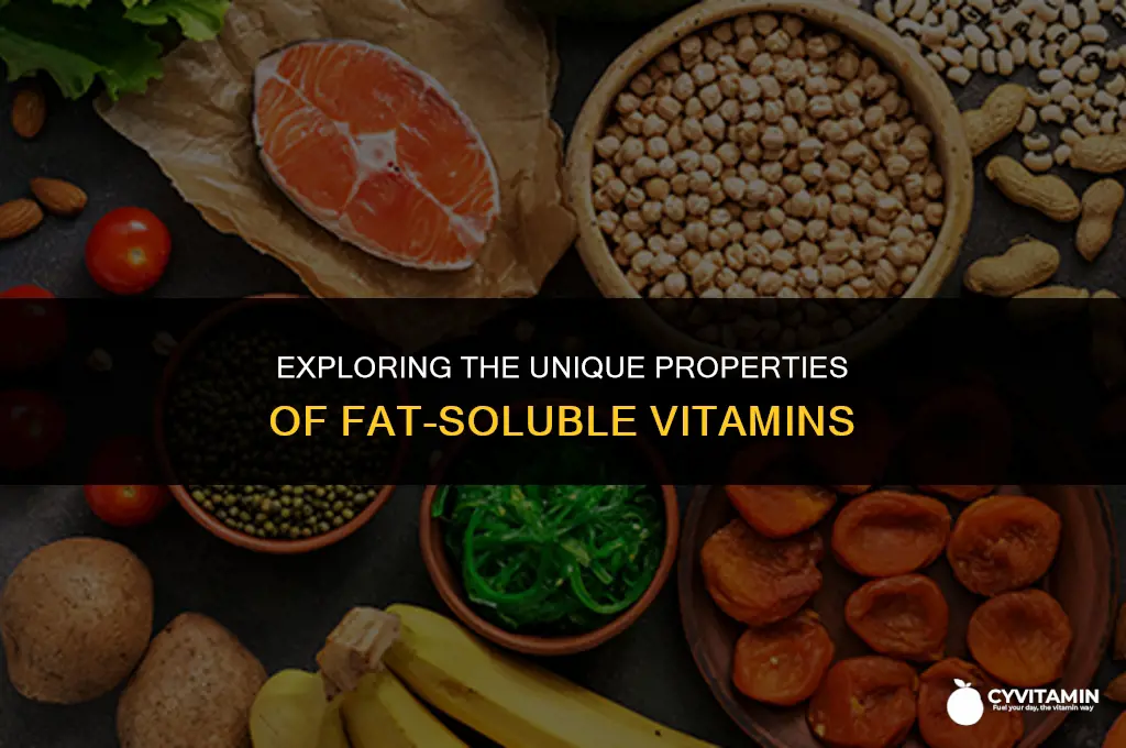 which vitamin is insoluble in water