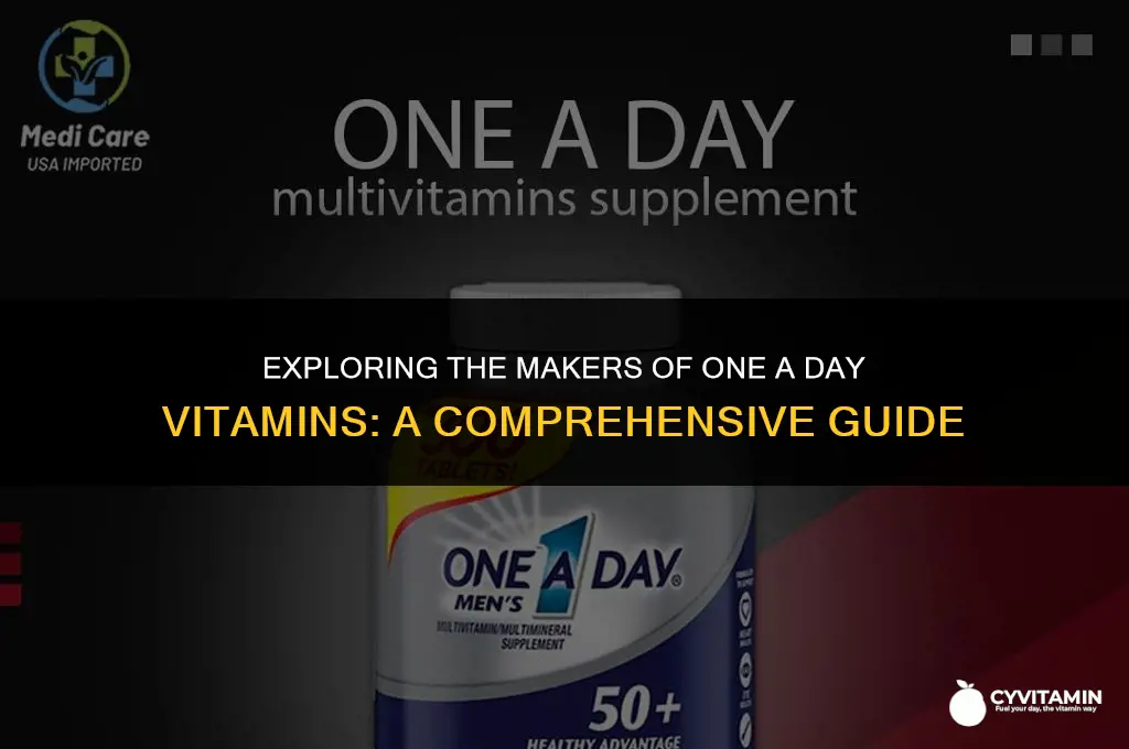 who makes one a day vitamins