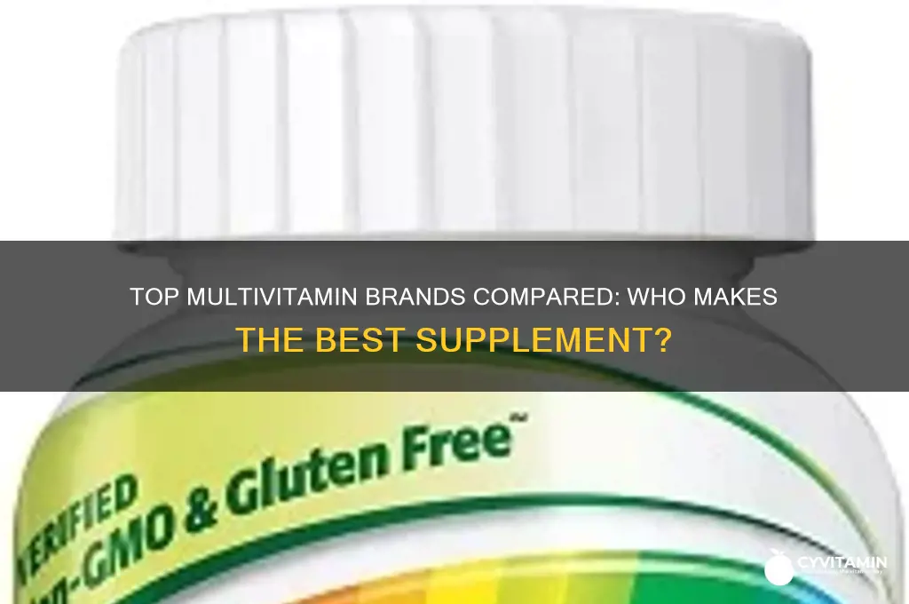 who makes the best multivitamin