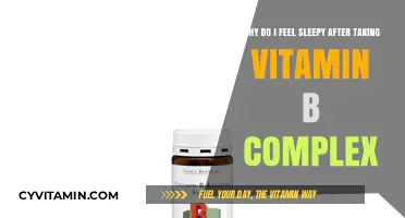 Unveiling the Mystery: Why Vitamin B Complex Might Make You Sleepy