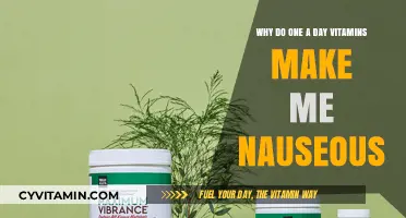 Why Do One-A-Day Vitamins Cause Nausea? Exploring the Side Effects
