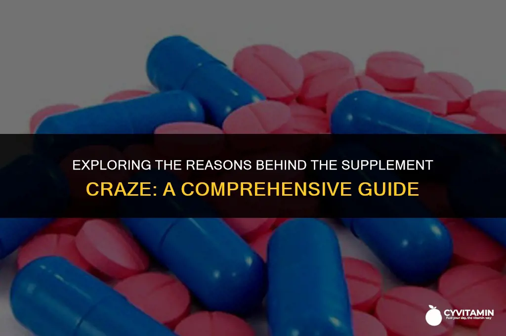 why do people use supplements