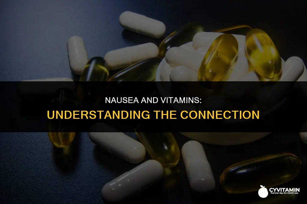 why do vitamins make me throw up