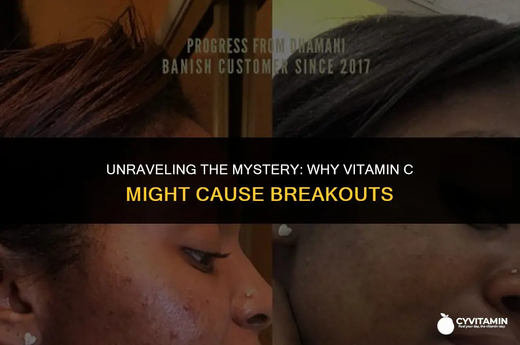why does vitamin c break me out