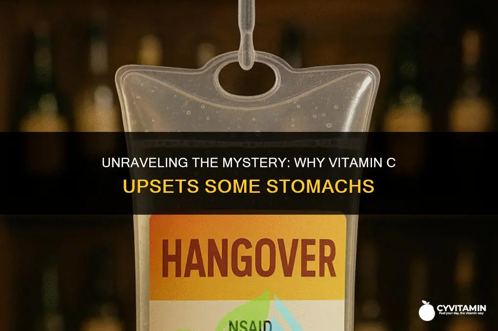 why does vitamin c make me nauseous
