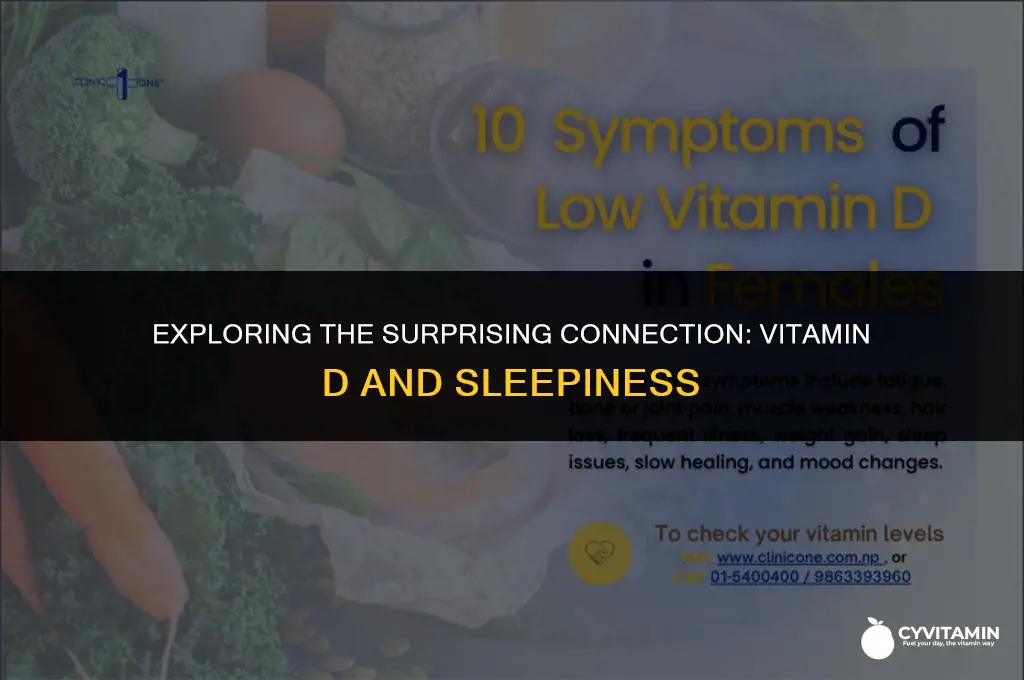why does vitamin d make me sleepy