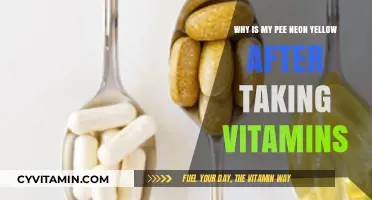 Vibrant Pee: The Surprising Side Effect of Your Daily Vitamins
