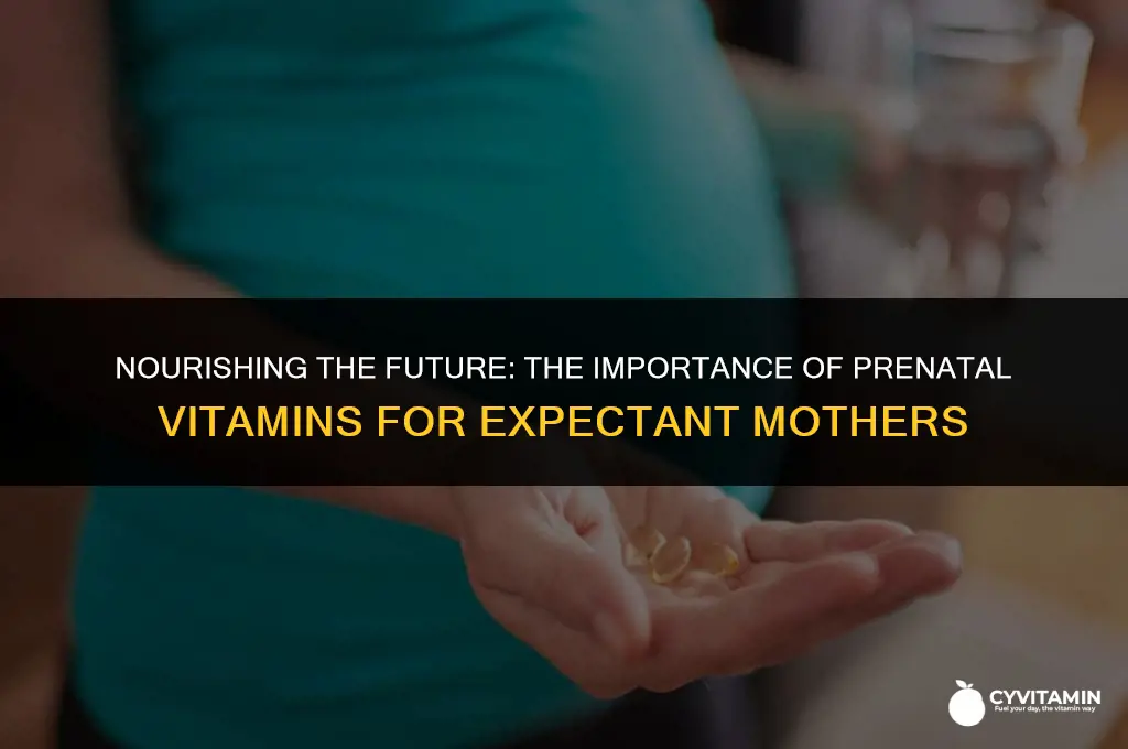 why should pregnant women take prenatal vitamins