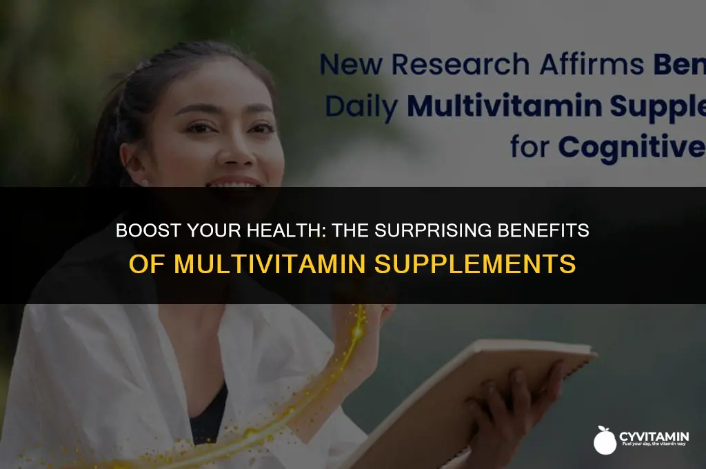 why take multivitamin supplements