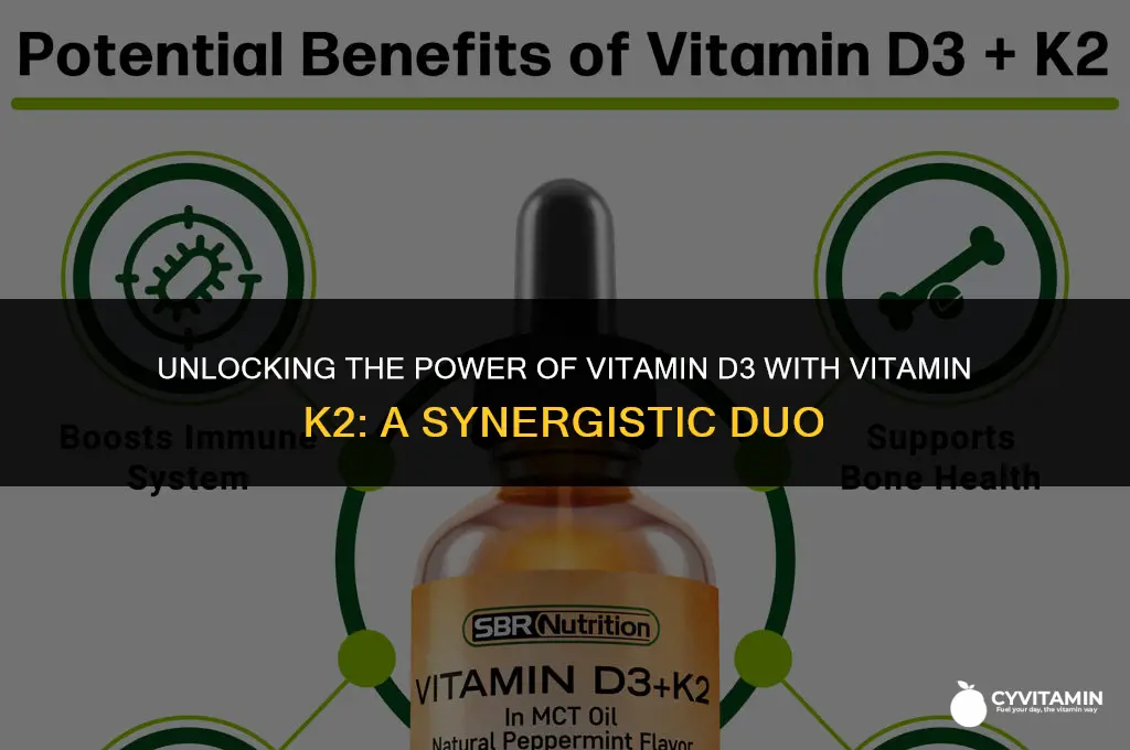 why take vitamin k2 with vitamin d3