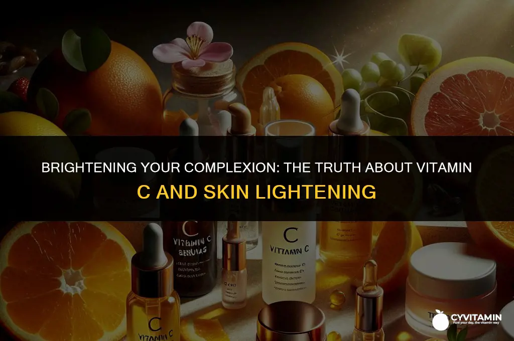will vitamin c lighten skin